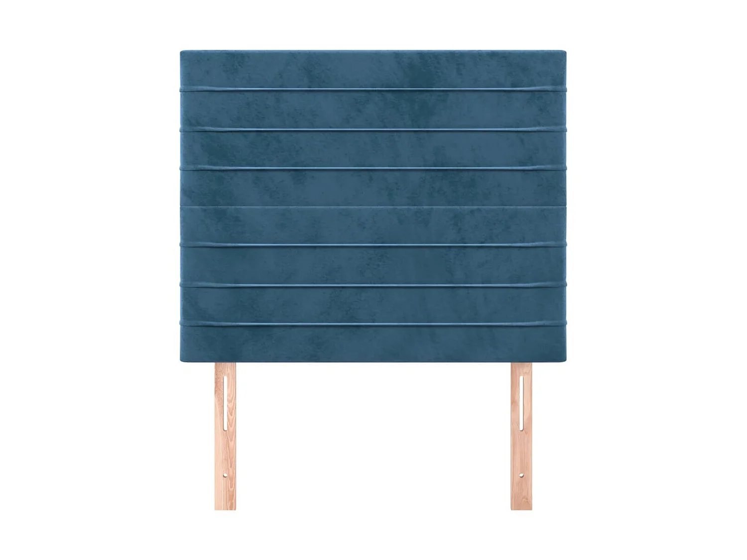 Têtes de lit 2 pcs Bleu foncé 90x5x78/88 cm Velours POI48066 BonneVie Meuble