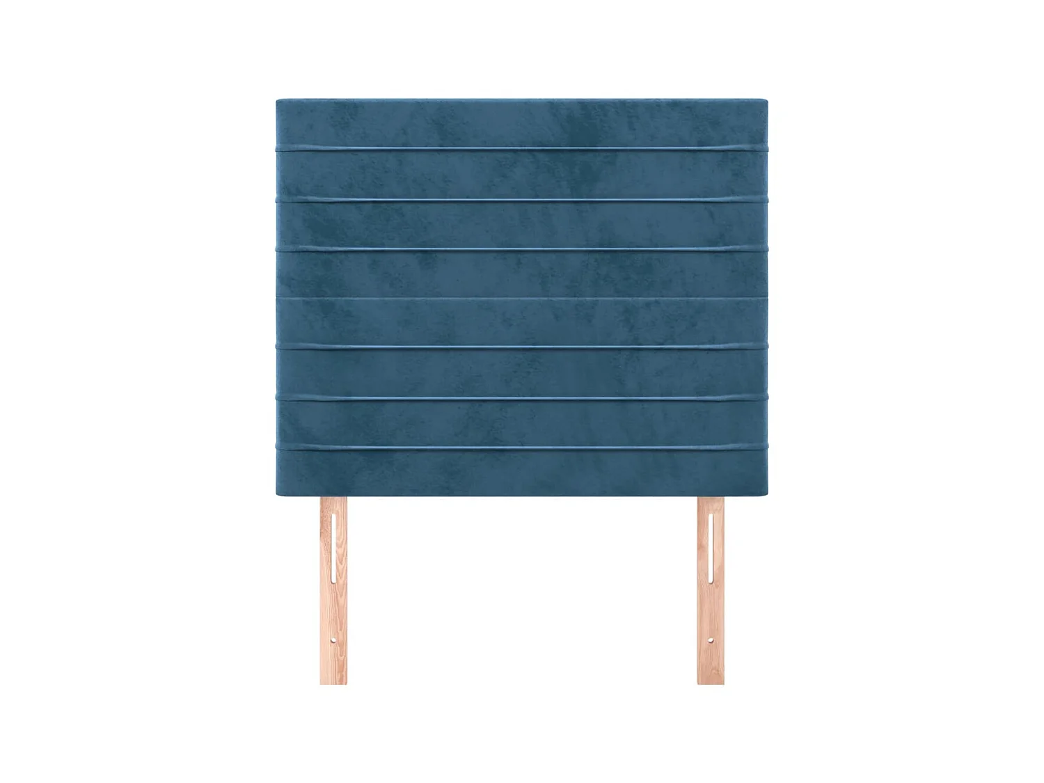 2er-set-Kopfteil,Bettkopfteile Dunkelblau 90x5x78/88 cm Samt -gkd192324