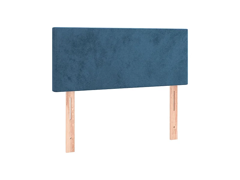 Kopfteil,Bettkopfteil Dunkelblau 90x5x78/88 cm Samt -gkd371570