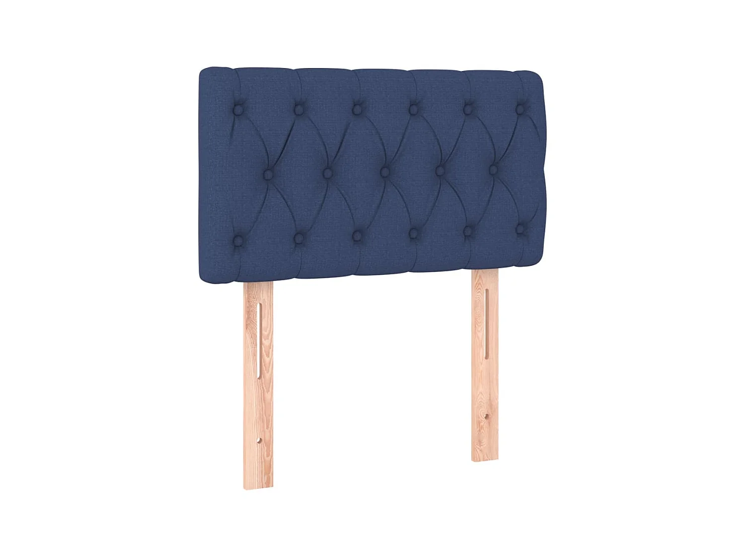 Tête de lit Bleu 80x7x78/88 cm Tissu POI30375 BonneVie Meuble