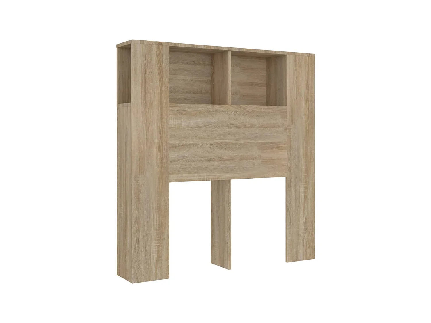 Testiera | Testata del letto con Scomparti Rovere Sonoma 100x18,5x102,5 cm