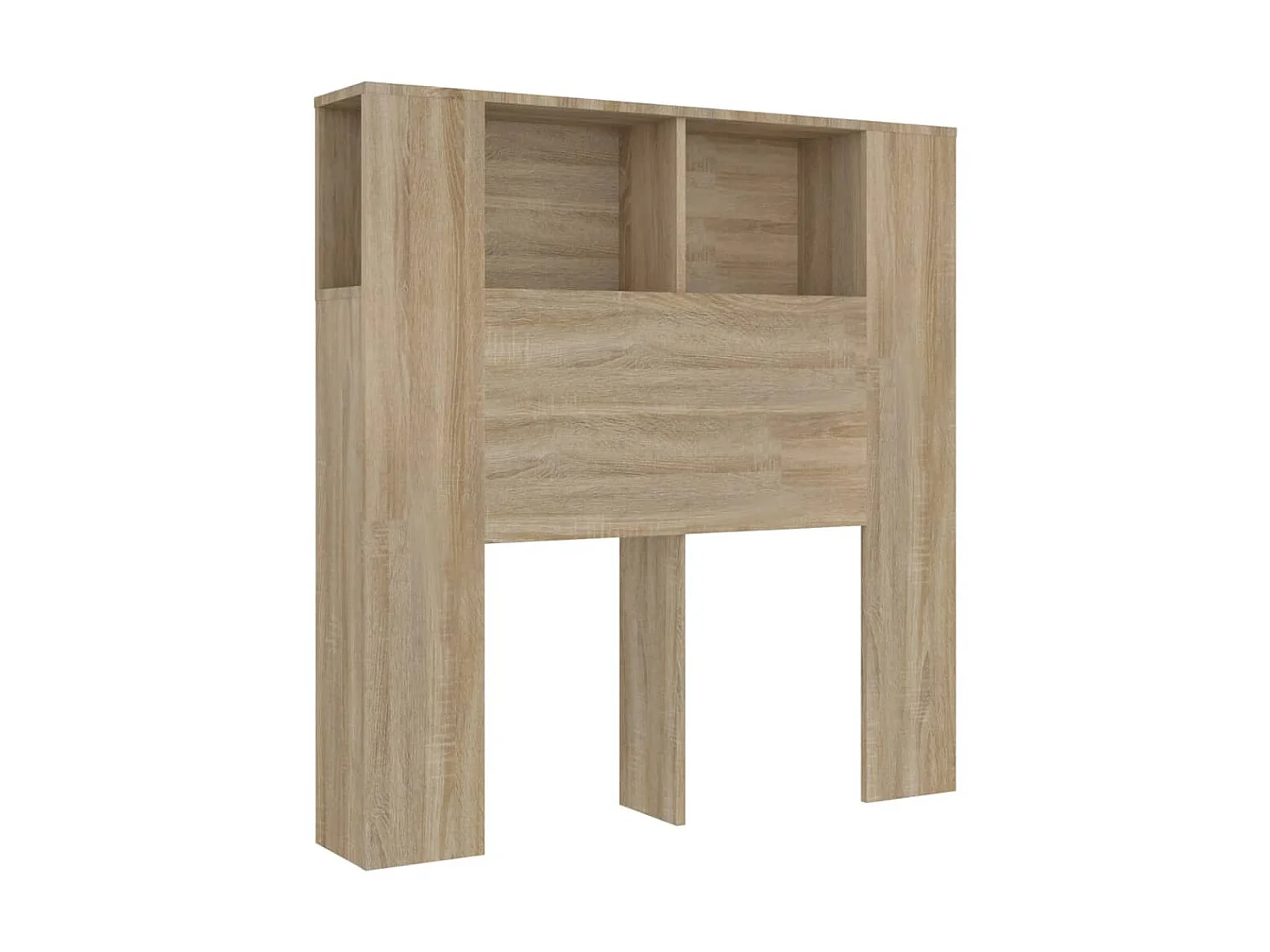 Armoire de tête de lit Chêne sonoma 100x18,5x104,5 cm POI57157 BonneVie Meuble