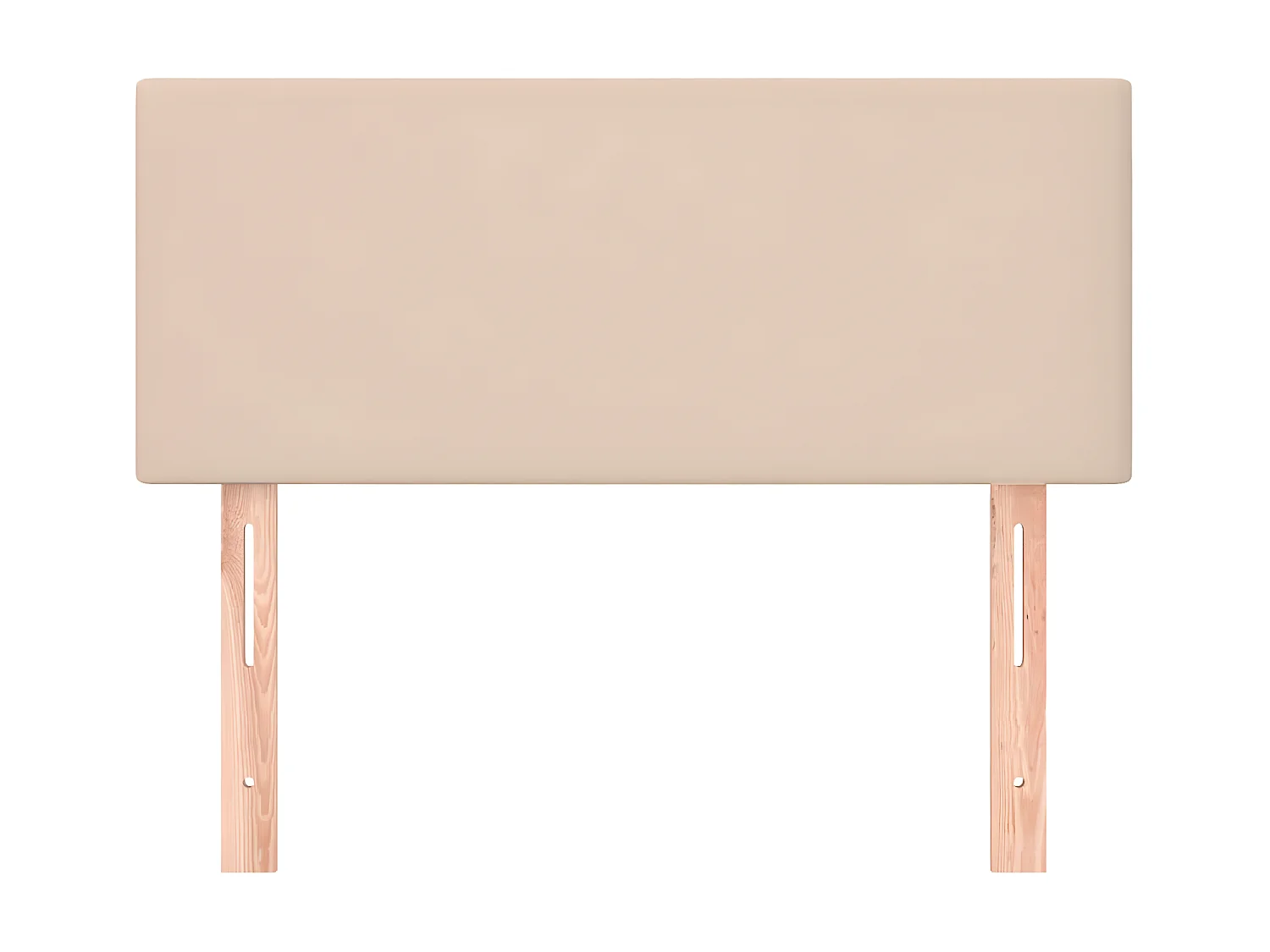 Hoofdbord 80x5x78/88 cm kunstleer cappuccinokleurig NL782401