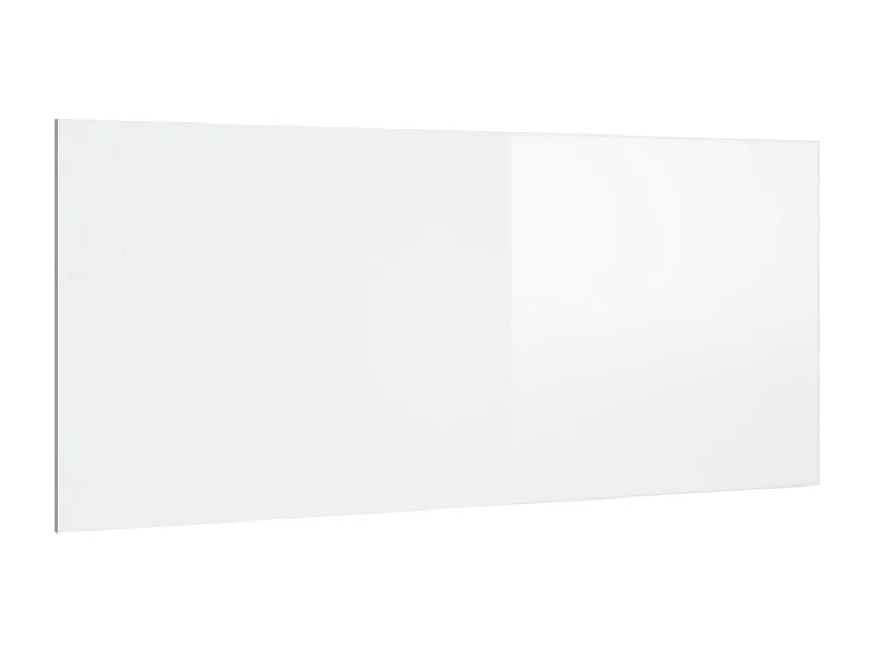 Hoofdbord 200x1,5x80 cm bewerkt hout hoogglans wit NL292912