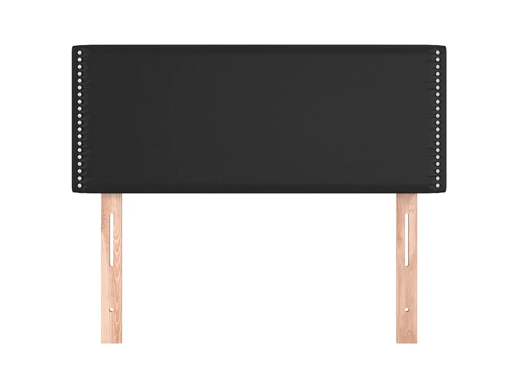 Hoofdbord 90x5x78/88 cm kunstleer zwart NL229311