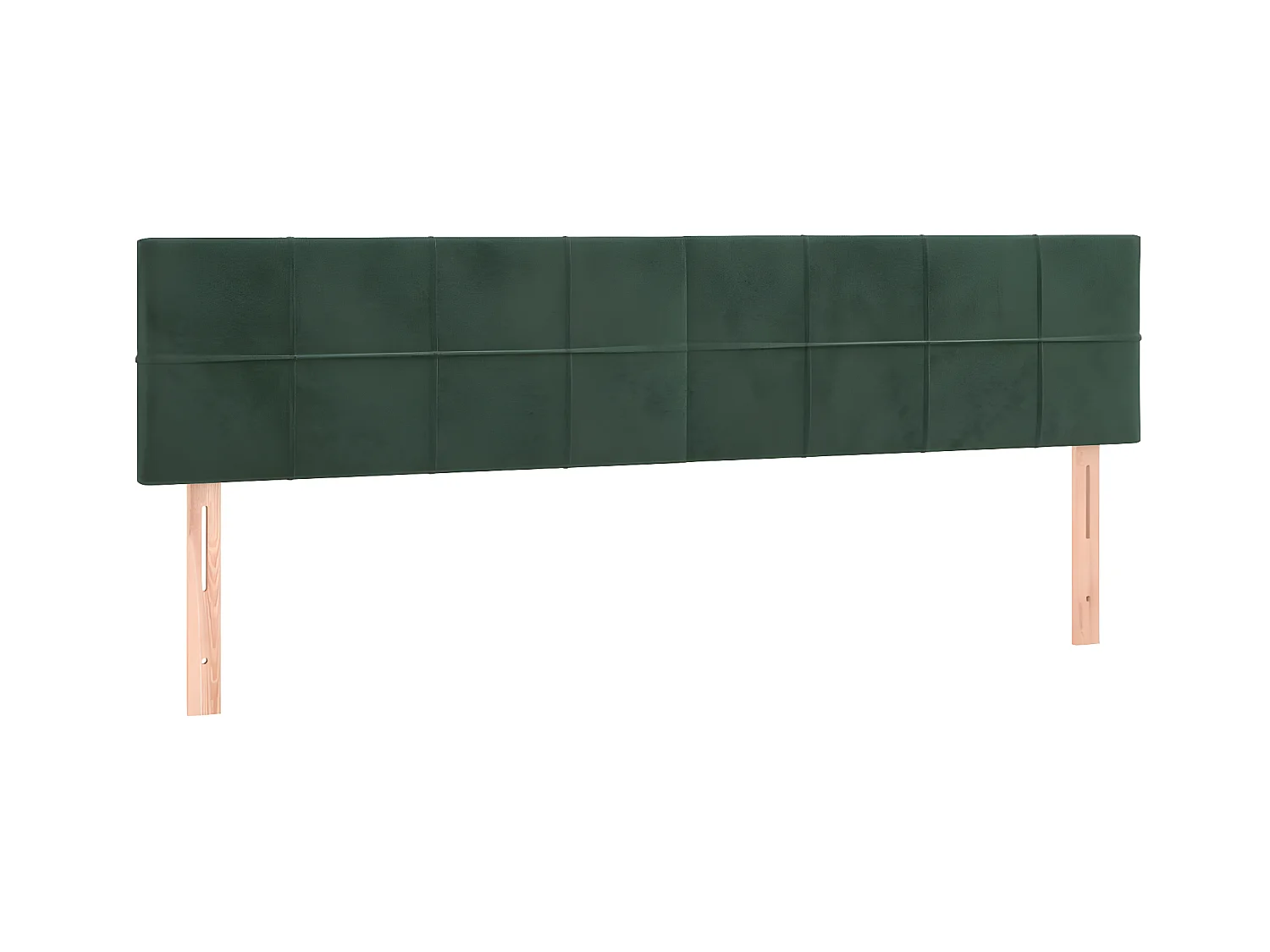 Testiere | Testate del letto 2 pz Verde scuro 90x5x78/88 cm in Velluto