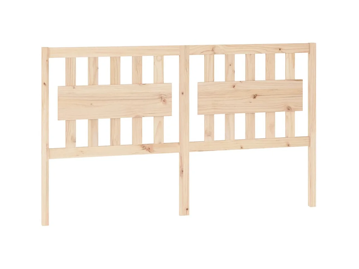 Tête de lit 165,5x4x100 cm Bois massif de pin POI29857 BonneVie Meuble