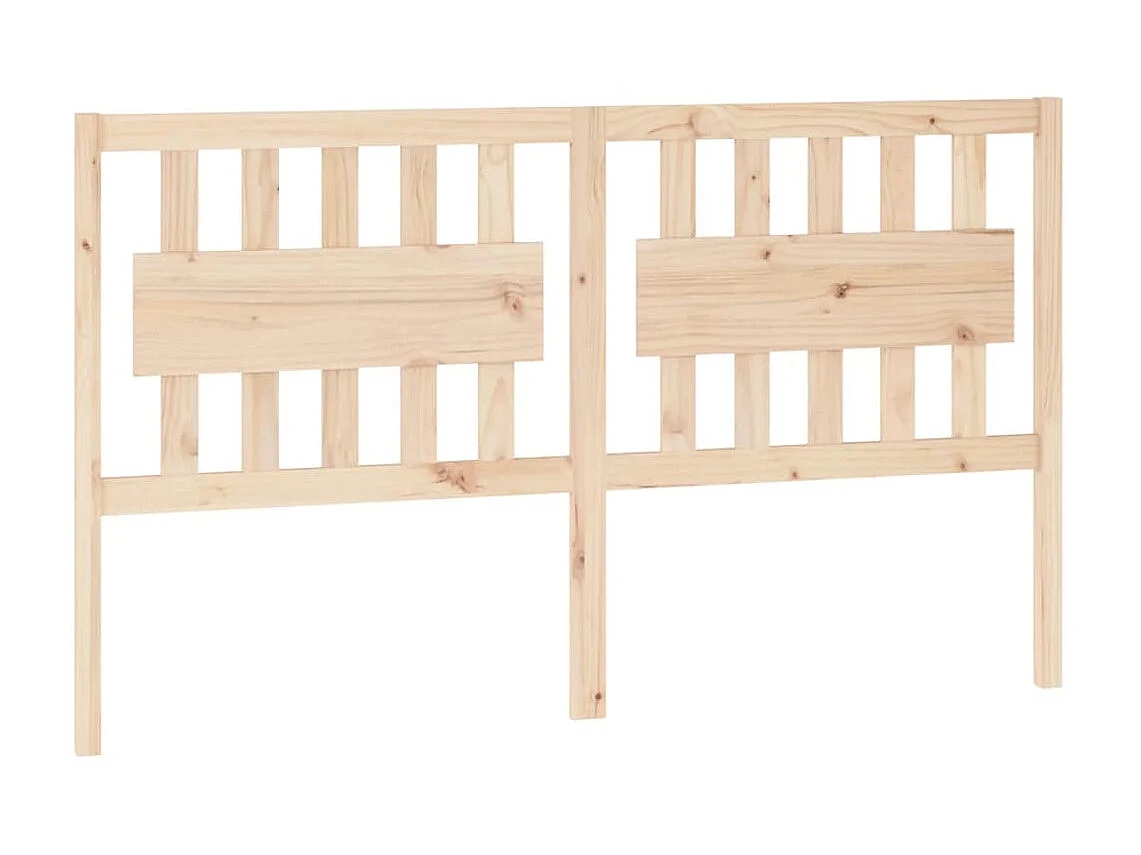 Tête de lit 165,5x4x100 cm Bois massif de pin POI29857 BonneVie Meuble