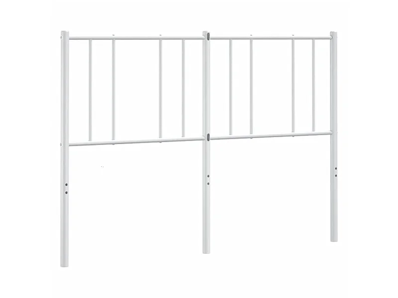 Testiera | Testata del letto in Metallo Bianco 160 cm
