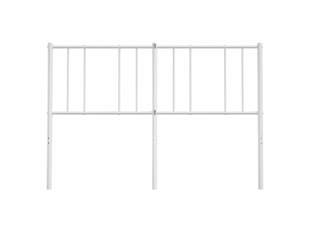 Cabeceira de cama 160 cm metal branco PT691842