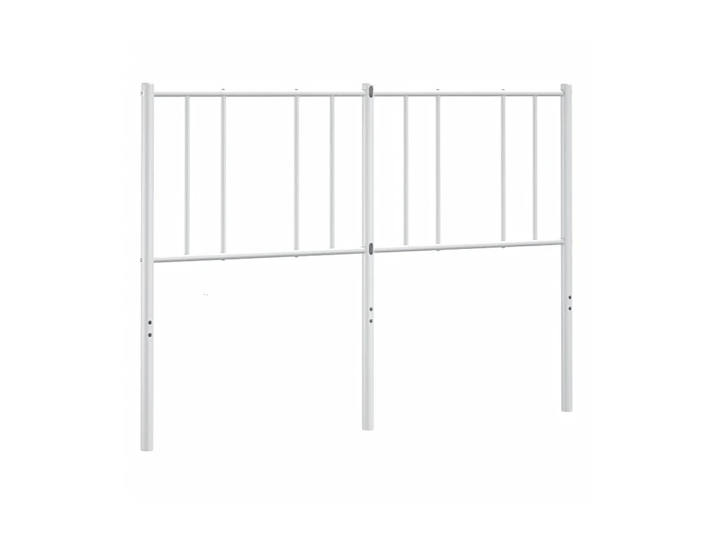 Testiera | Testata del letto in Metallo Bianco 160 cm