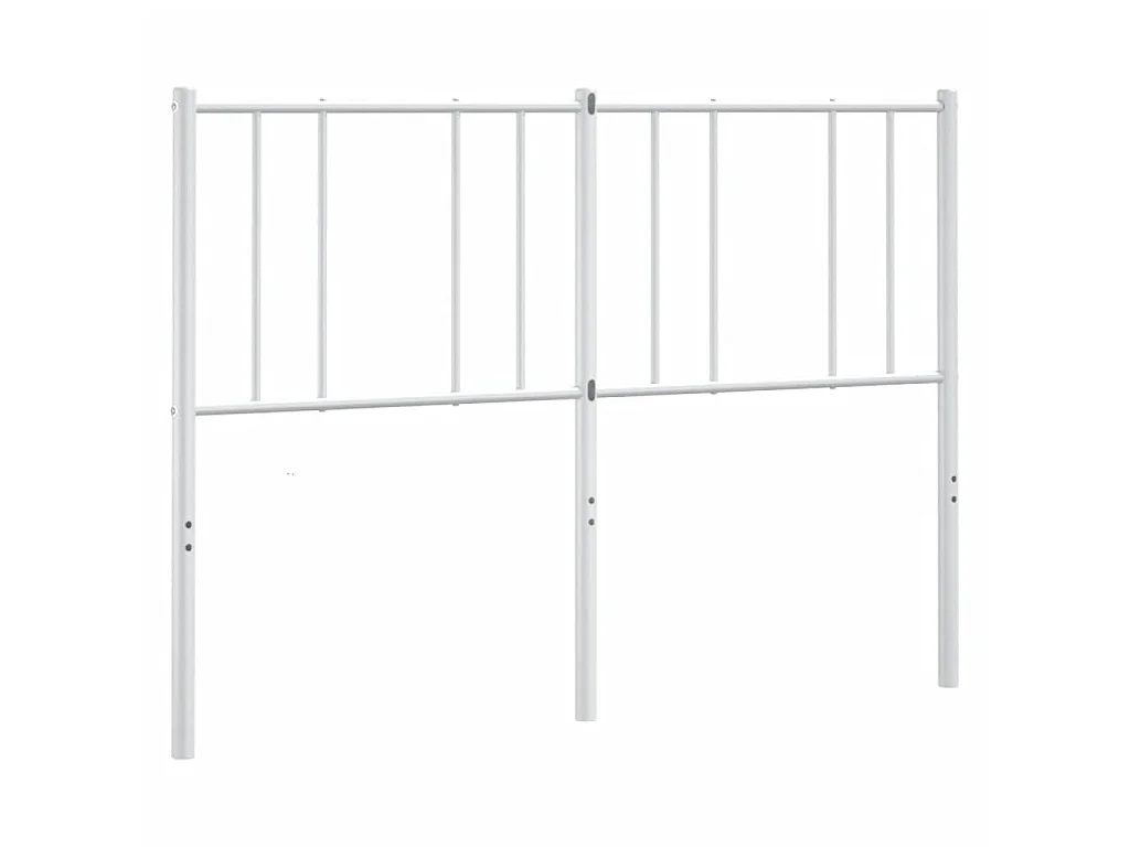 Testiera | Testata del letto in Metallo Bianco 160 cm