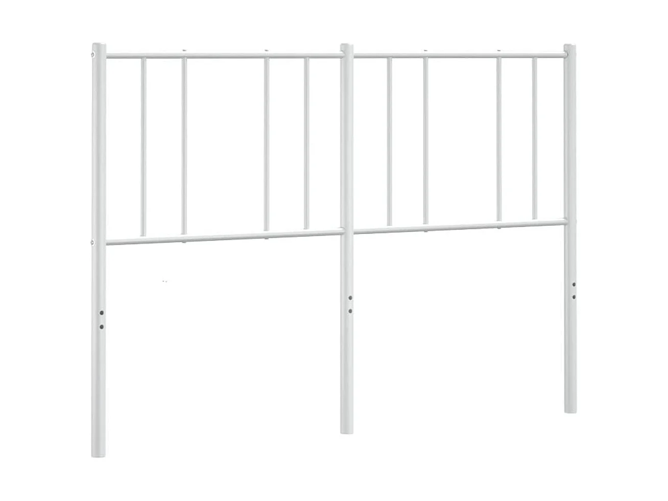 Testiera | Testata del letto in Metallo Bianco 160 cm