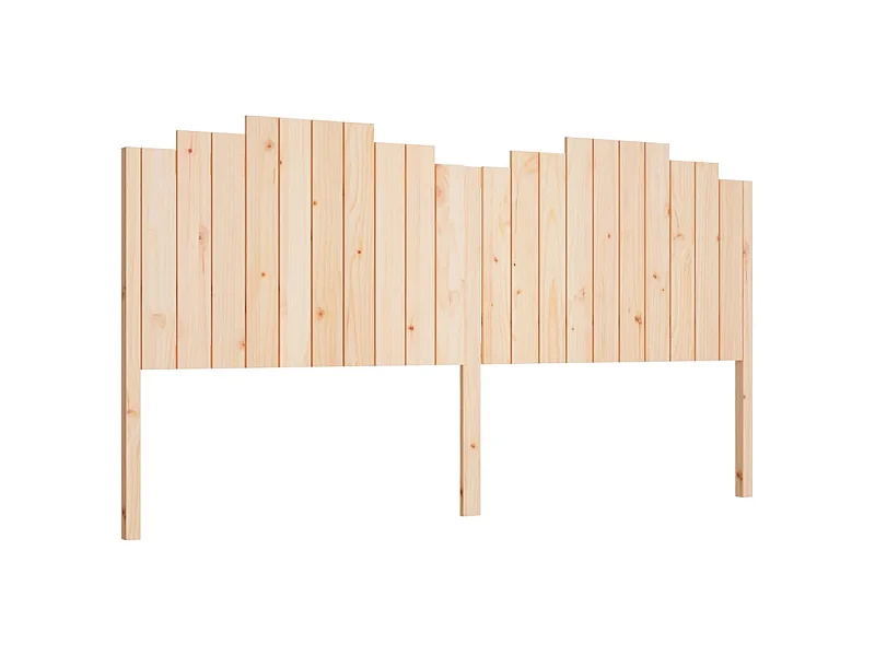 Cabecero de cama madera maciza de pino 206x4x110 cm ES66156