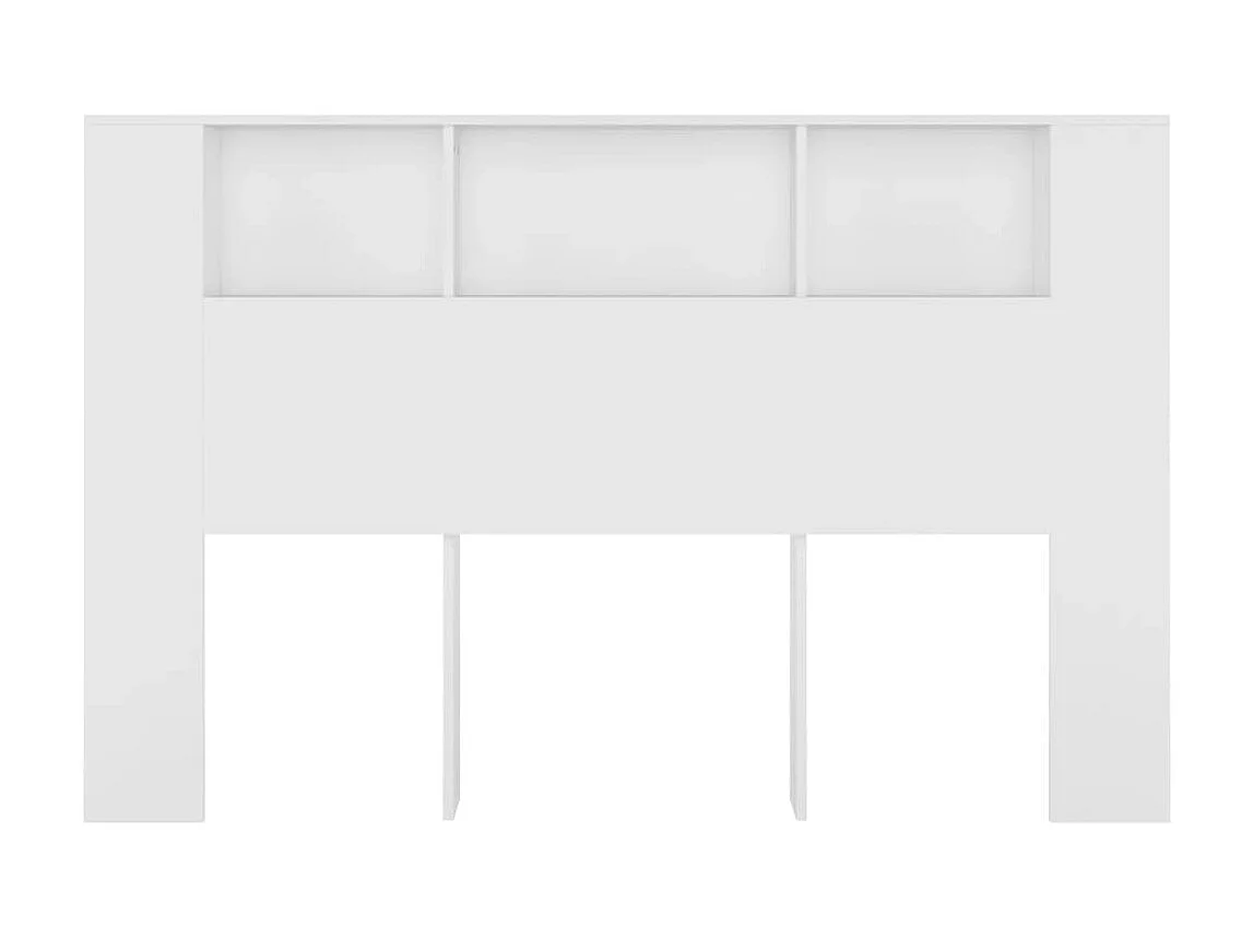 Mueble cabecero blanco 160x18,5x104,5 cm ES33816