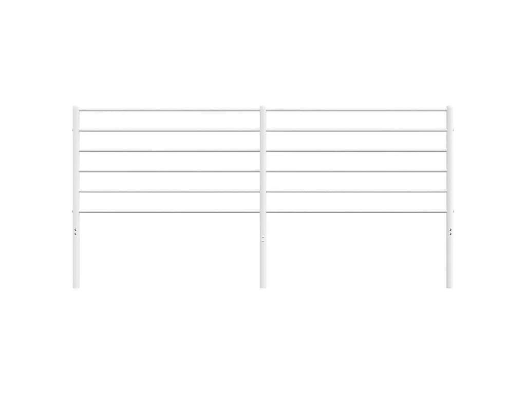 Cabecero de metal blanco 200 cm ES94062