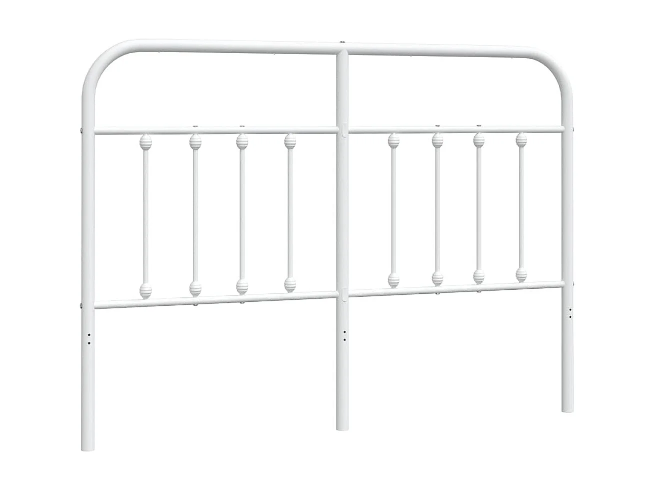 Cabecero de metal blanco 140 cm ES30130