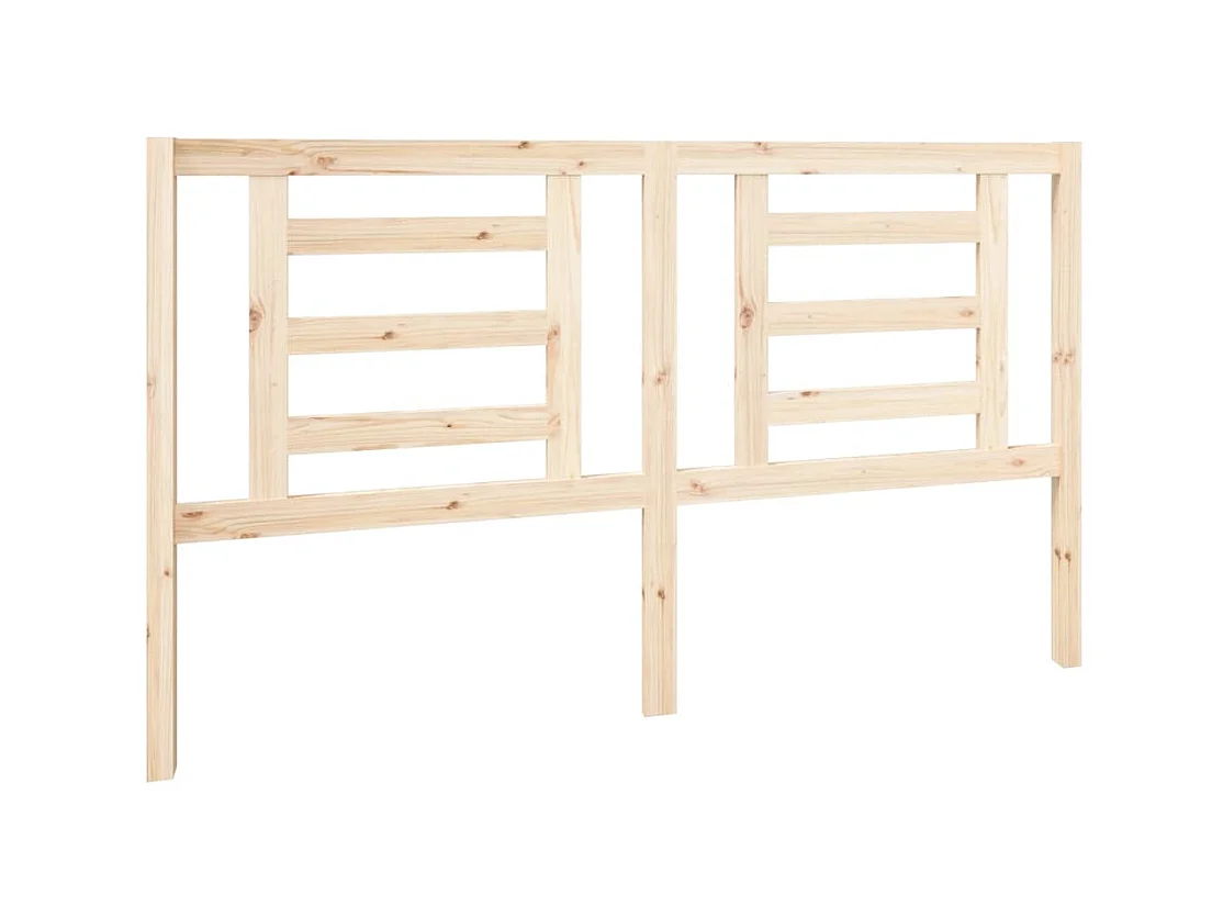 Tête de lit 166x4x100 cm Bois massif de pin POI13711 BonneVie Meuble