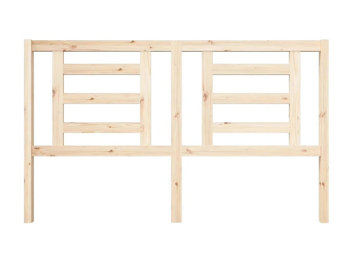 Tête de lit 166x4x100 cm Bois massif de pin POI13711 BonneVie Meuble