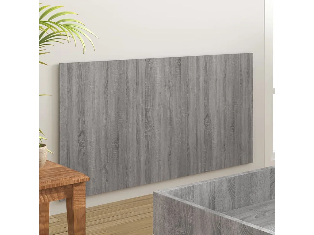 Testiera | Testata del letto Letto Grigio Sonoma 160x1,5x80 cm Legno Ingegnerizzato