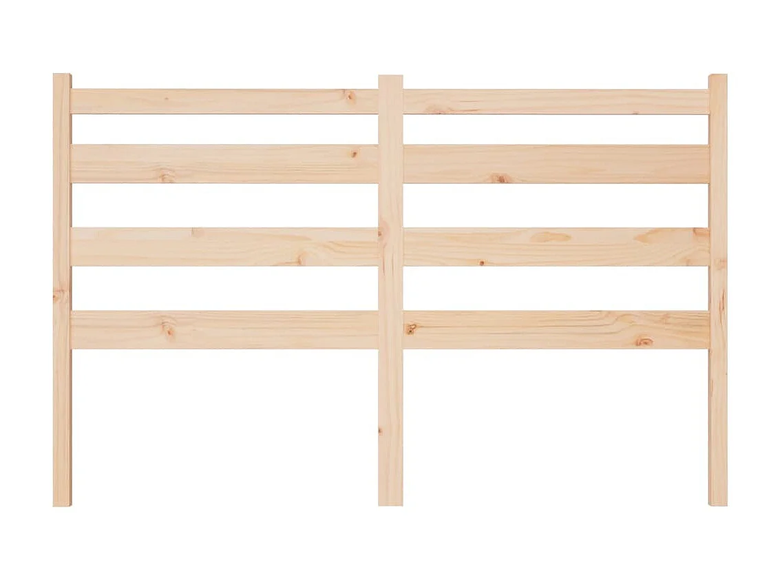 Testiera | Testata del letto per Letto 126x4x100 cm in Legno Massello di Pino