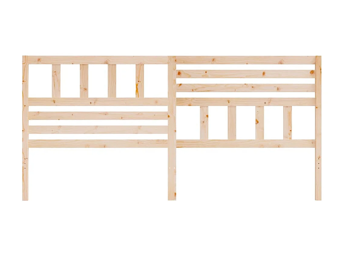 Cabeceira de cama 186x4x100 cm pinho maciço PT468753