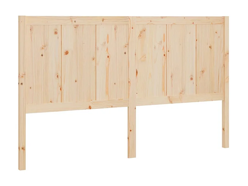 Kopfteil,Bettkopfteil 125,5x4x100 cm Massivholz Kiefer -gkd408737