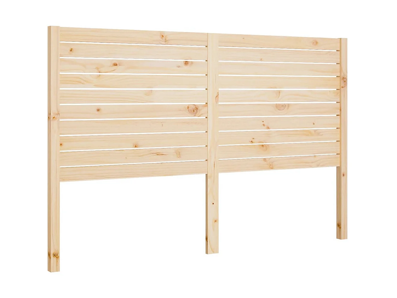 Tête de lit 146x4x100 cm Bois massif de pin POI36682 BonneVie Meuble