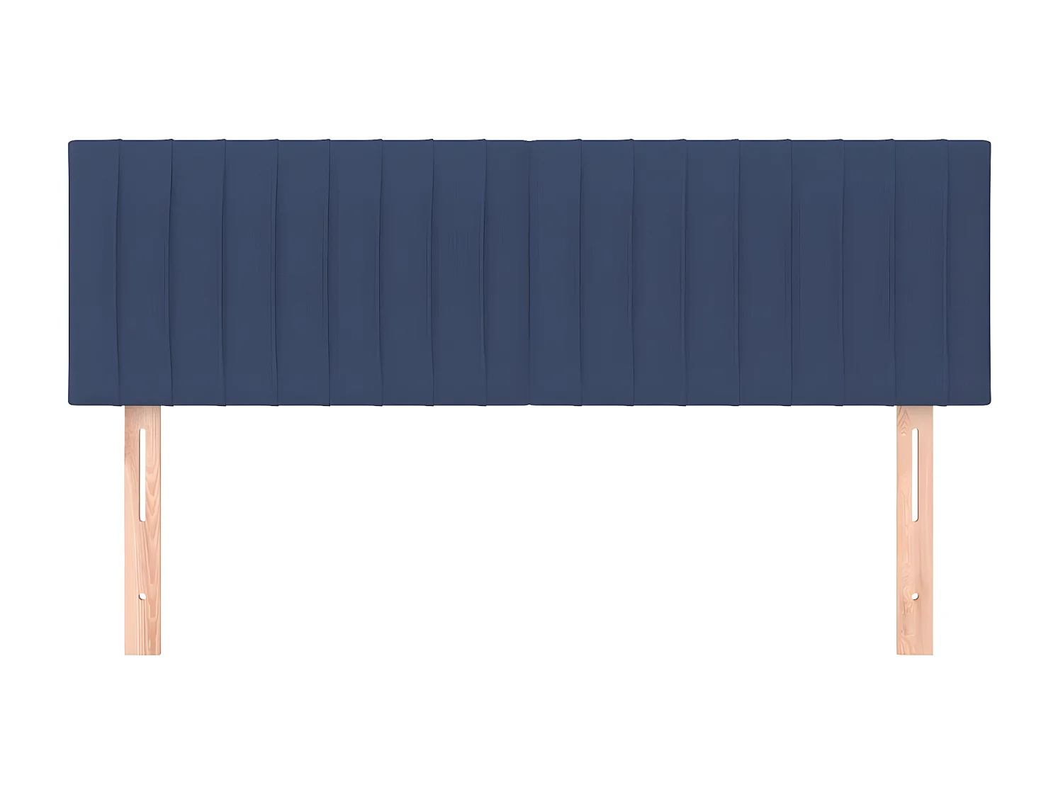 Cabeceros 2 unidades tela azul 72x5x78/88 cm ES87982