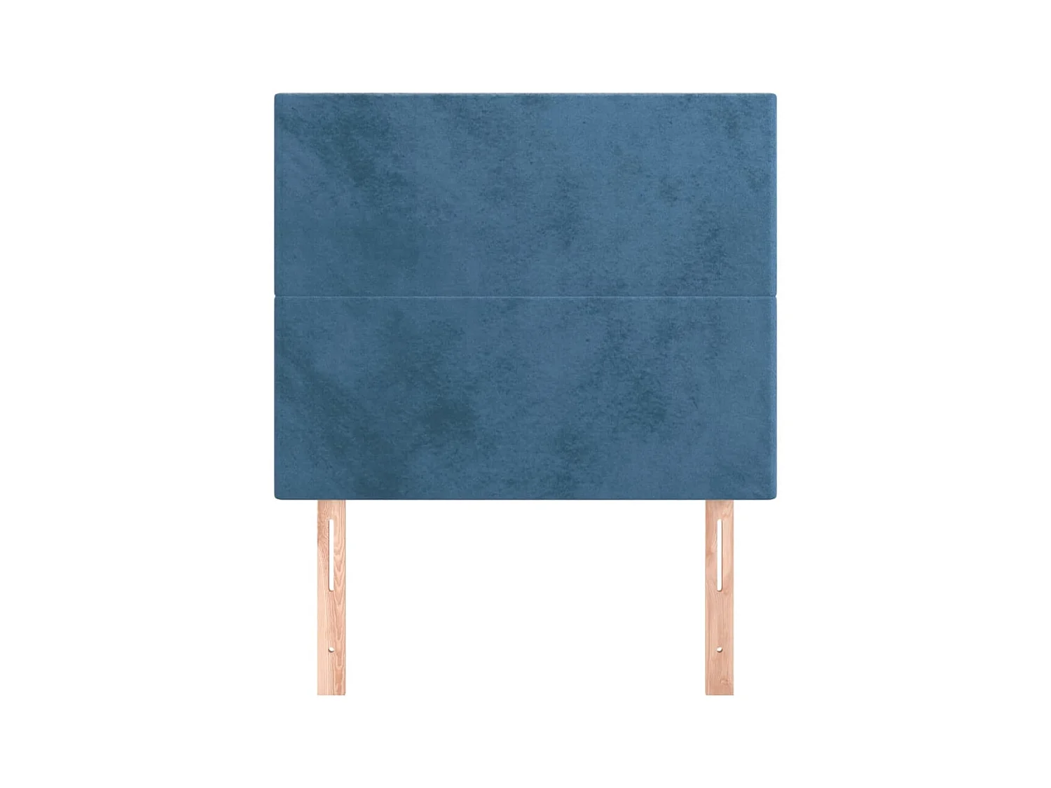 2er-set-Kopfteil,Bettkopfteile Dunkelblau 80x5x78/88 cm Samt -gkd830183