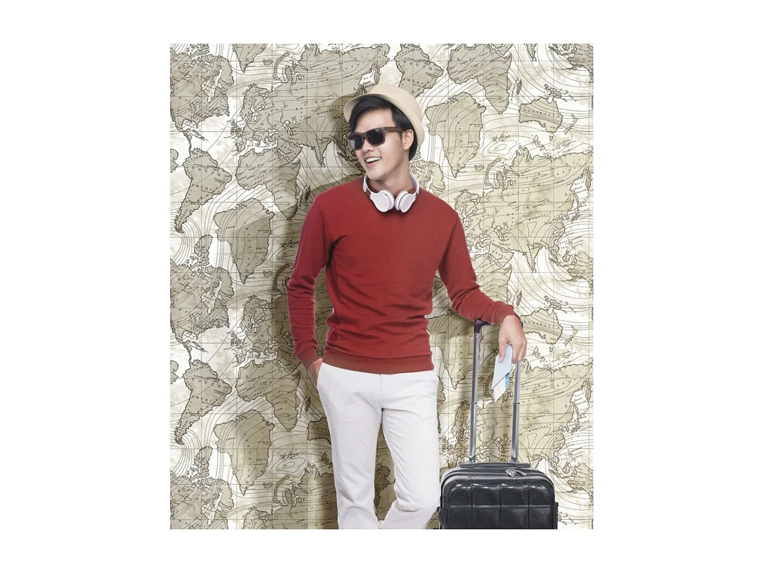 Tête de lit avec oreilles Bleu foncé 103x16x118/128 cm Velours POI89450 BonneVie Meuble