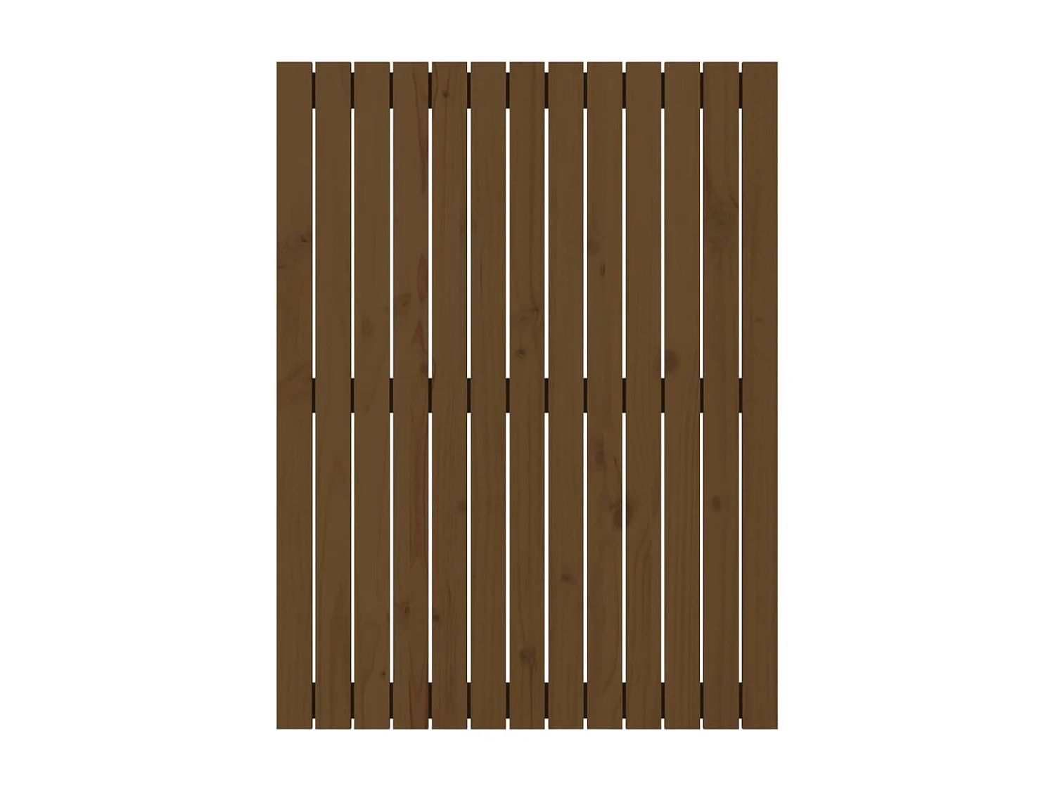 Cabeceira de parede 82,5x3x110 cm pinho maciço castanho-mel PT564913