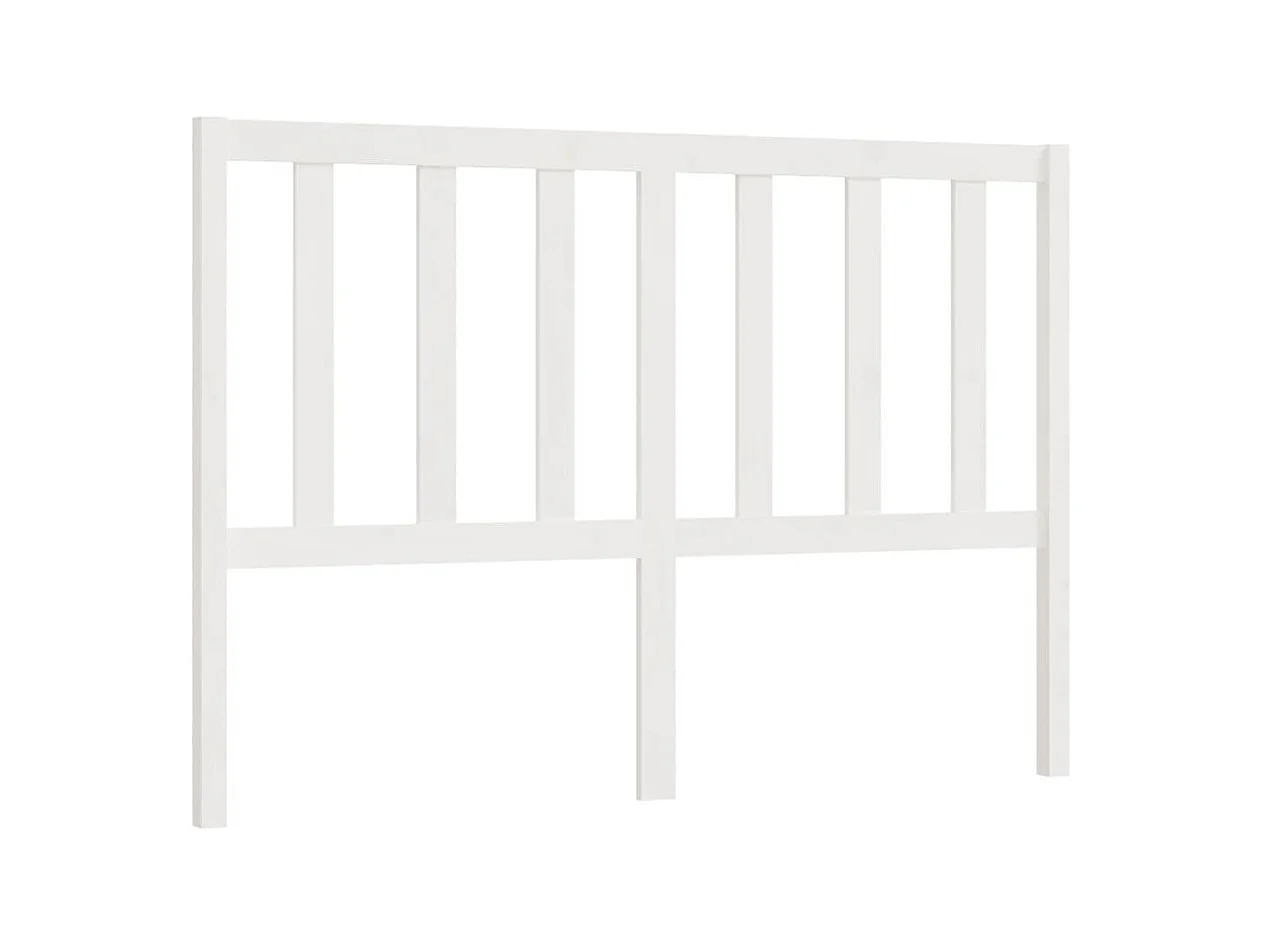 Testiera | Testata del letto per Letto Bianca 166x4x100cm in Legno Massello di Pino