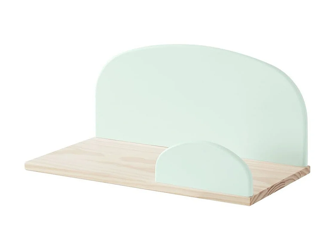 Tête de lit à LED Bleu 160x5x118/128 cm Tissu POI17340 BonneVie Meuble