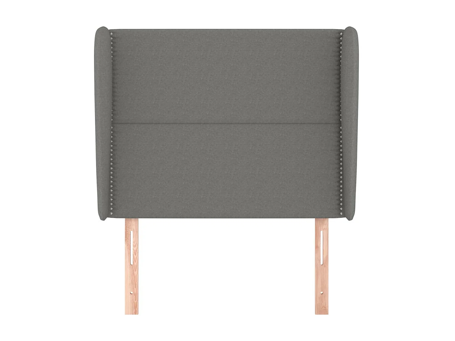 Testiera | Testata del letto ad Orecchio GrigioScuro 103 x 23 x 118/128cm inTessuto