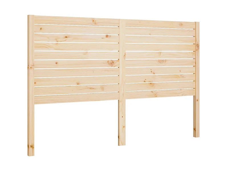 Hoofdbord 126x4x100 cm massief grenenhout NL878400