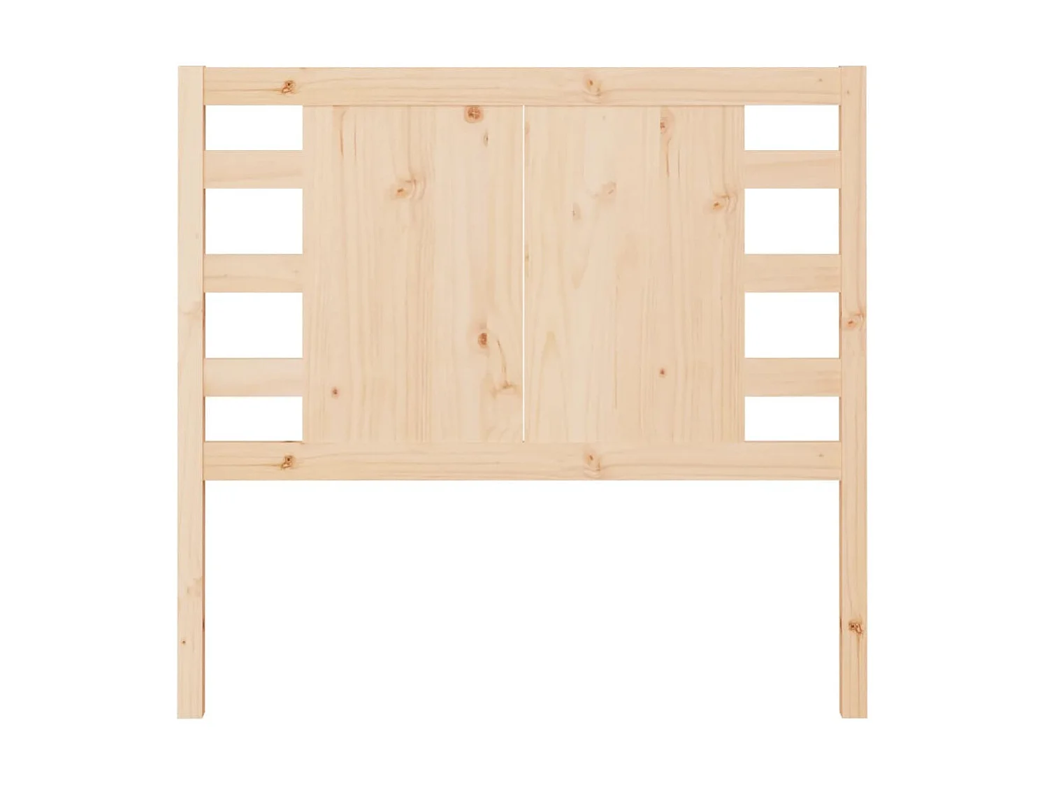 Tête de lit 96x4x100 cm Bois massif de pin POI23641 BonneVie Meuble