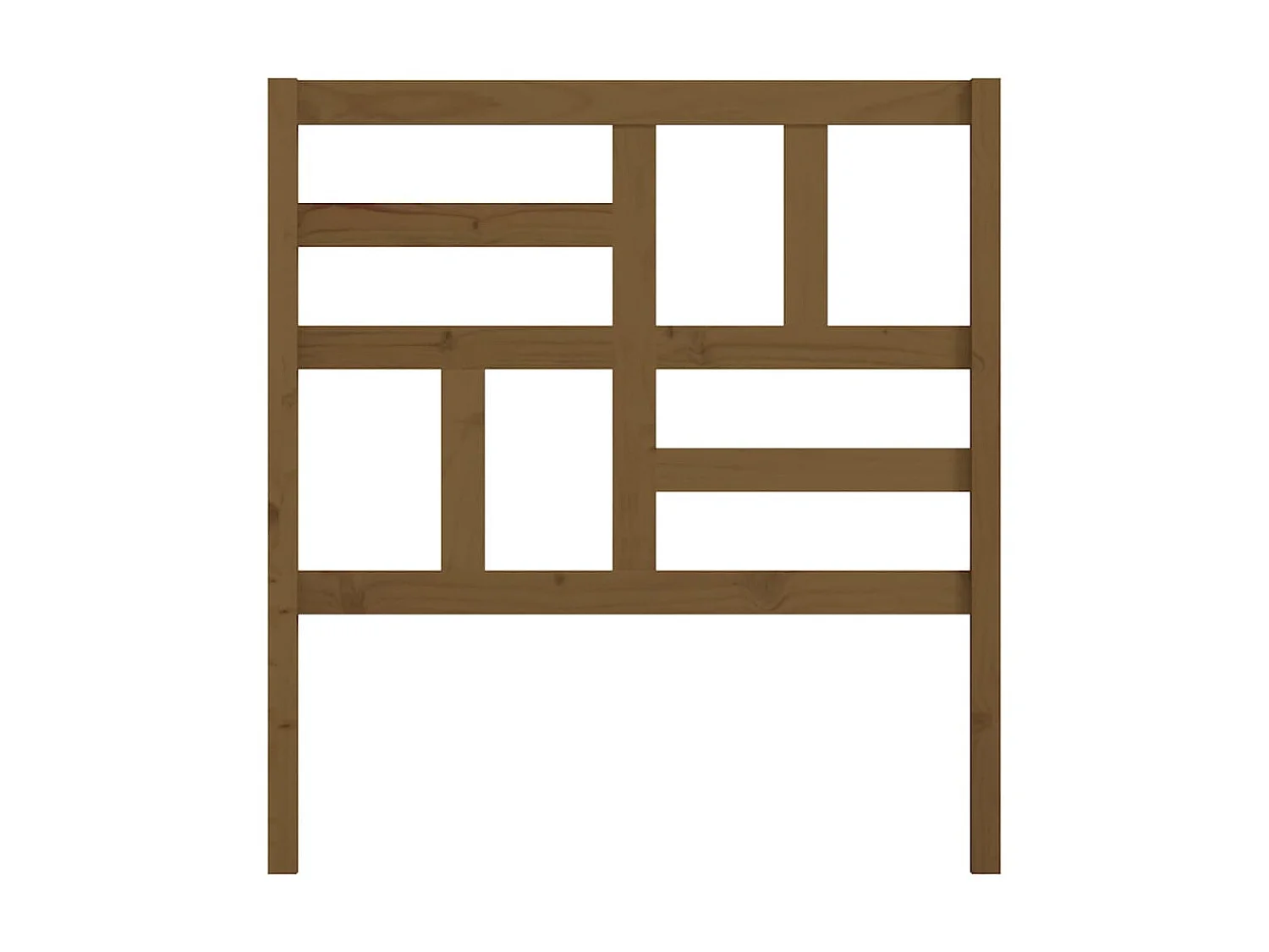 Testiera | Testata del letto per Letto ambra 96x4x104 cm in Legno Massello di Pino