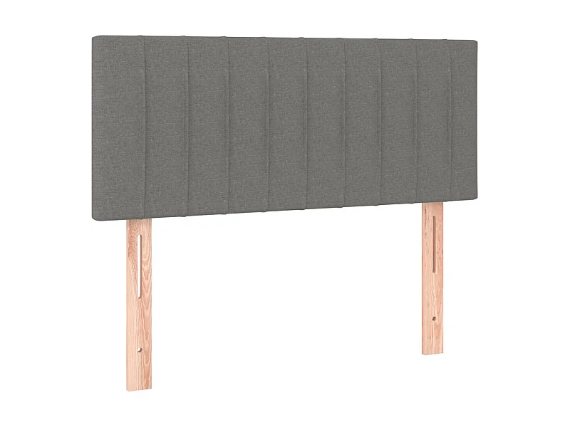 Tête de lit Gris foncé 90x5x78/88 cm Tissu POI33995 BonneVie Meuble