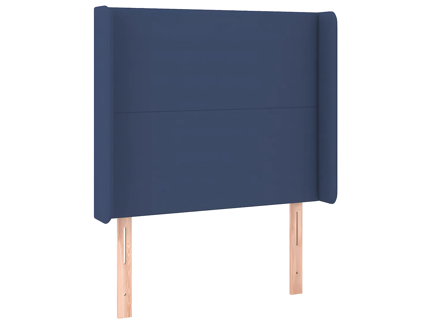 Tête de lit avec oreilles Bleu 83x16x118,128 cm Tissu LKC48758 BonneVie Meuble