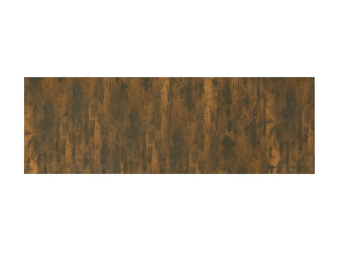 Cabecero pared madera contrachapada roble ahumado 240x1,5x80 cm ES84925