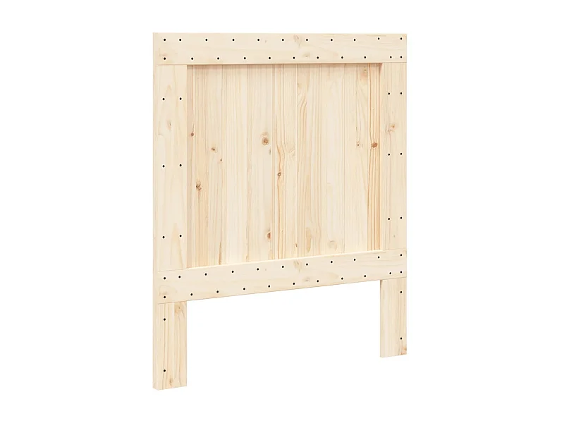 Tête de lit 80x104 cm bois massif de pin POI90118 BonneVie Meuble