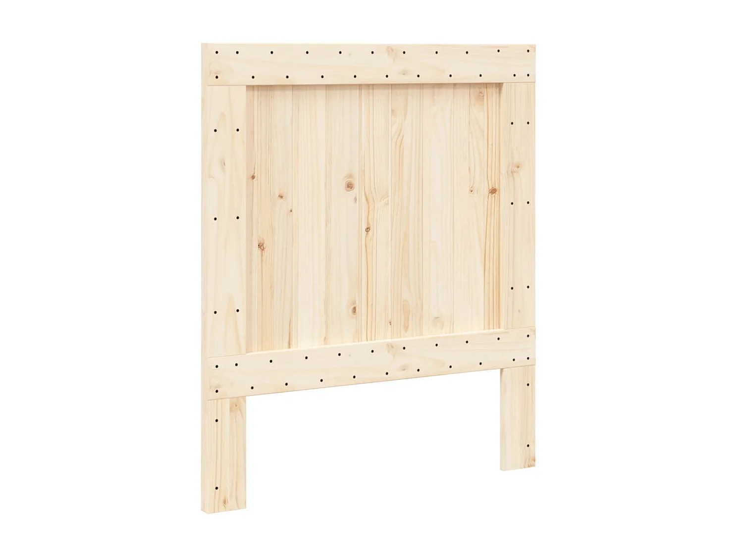 Tête de lit 80x104 cm bois massif de pin POI90118 BonneVie Meuble