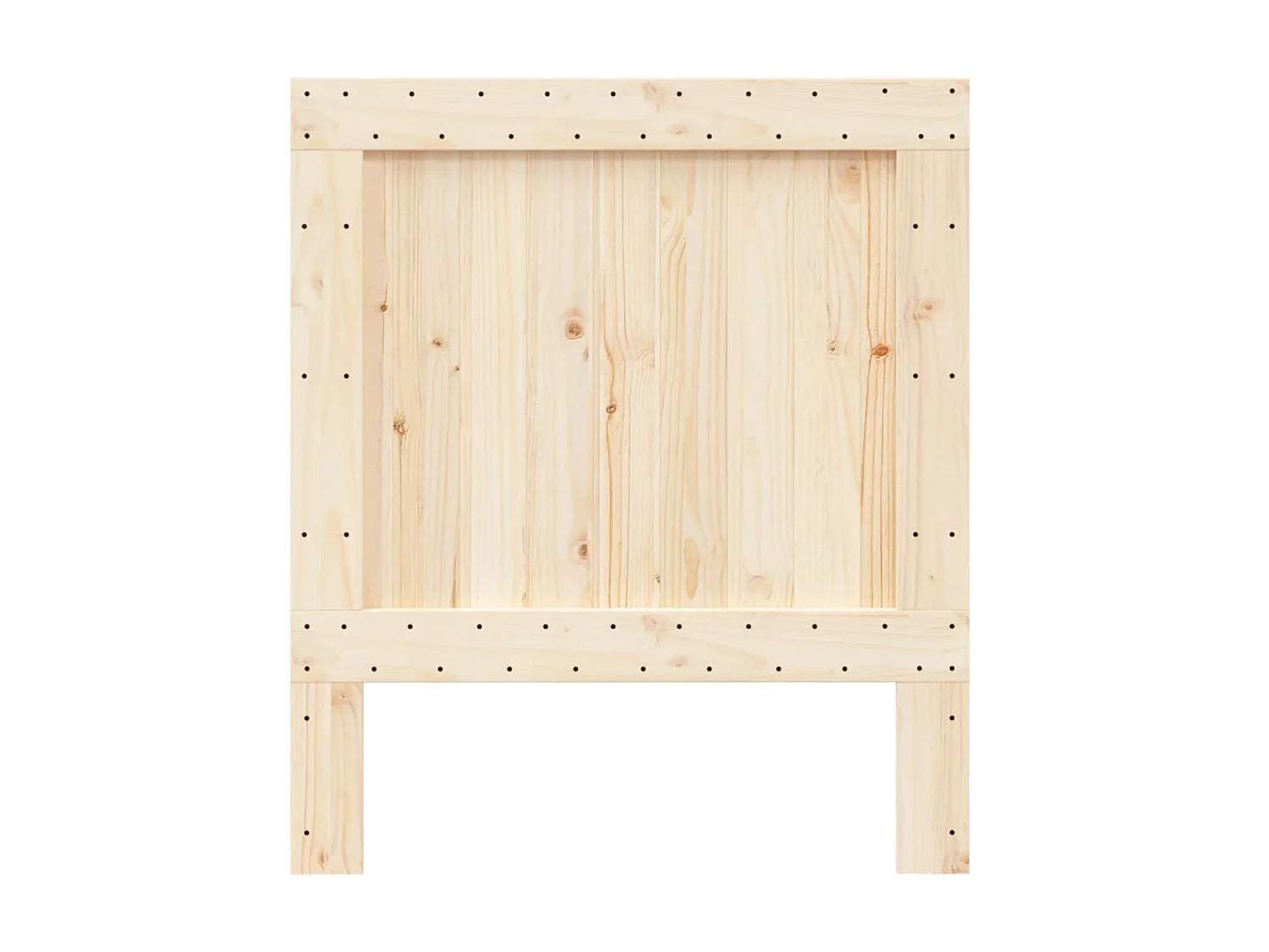 Tête de lit 80x104 cm bois massif de pin POI90118 BonneVie Meuble