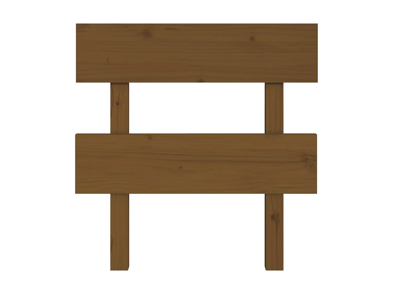 Cabeceira de cama 93,5x3x81 cm pinho maciço castanho mel PT394080