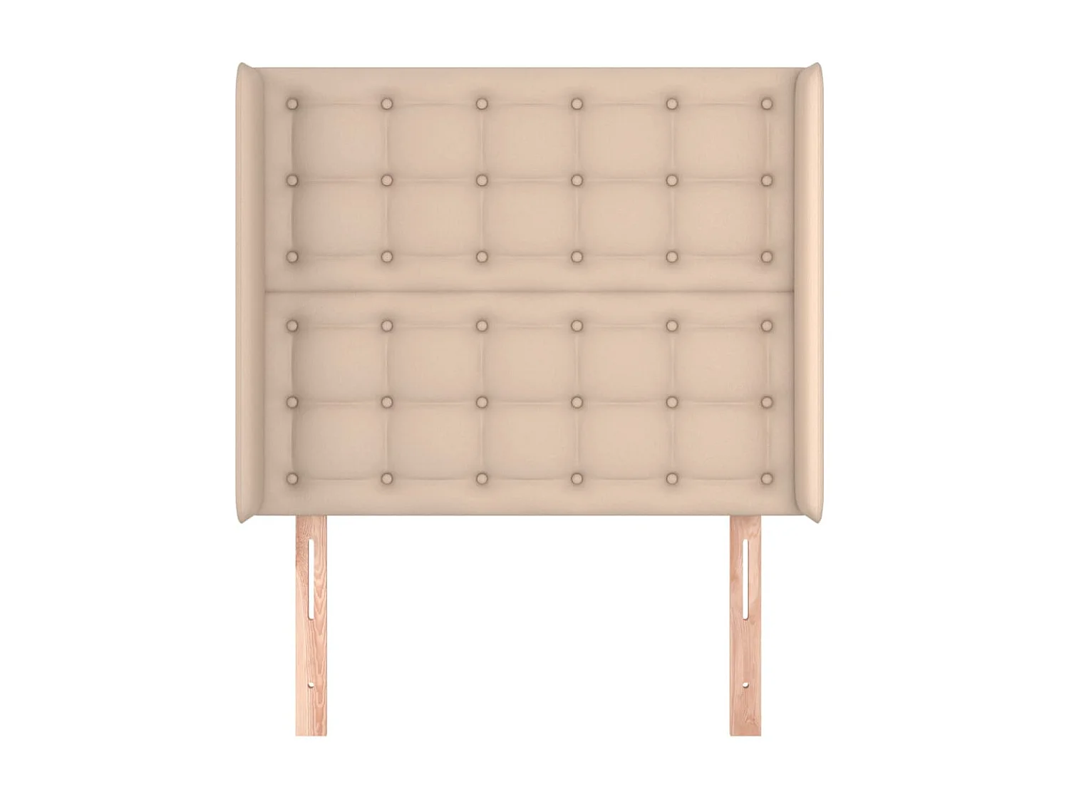 Tête de lit avec oreilles Cappuccino 83x16x118/128cm Similicuir POI92463 BonneVie Meuble