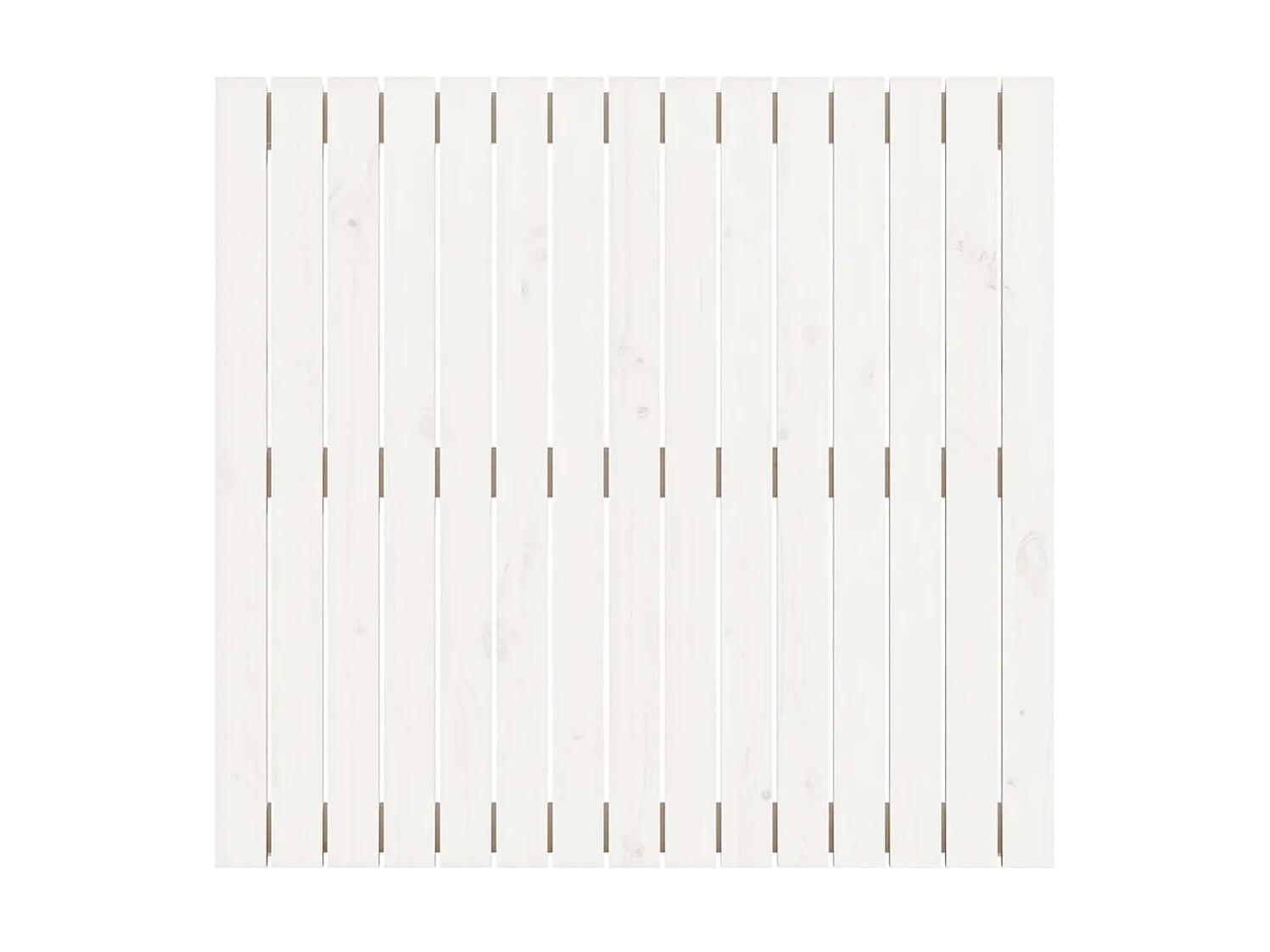 Cabeceira de parede 95,5x3x90 cm madeira de pinho maciça branco PT232970