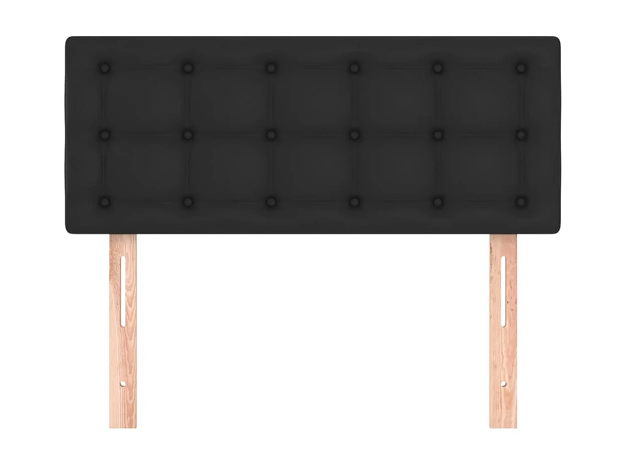 Hoofdbord 90x5x78/88 cm kunstleer zwart NL816786