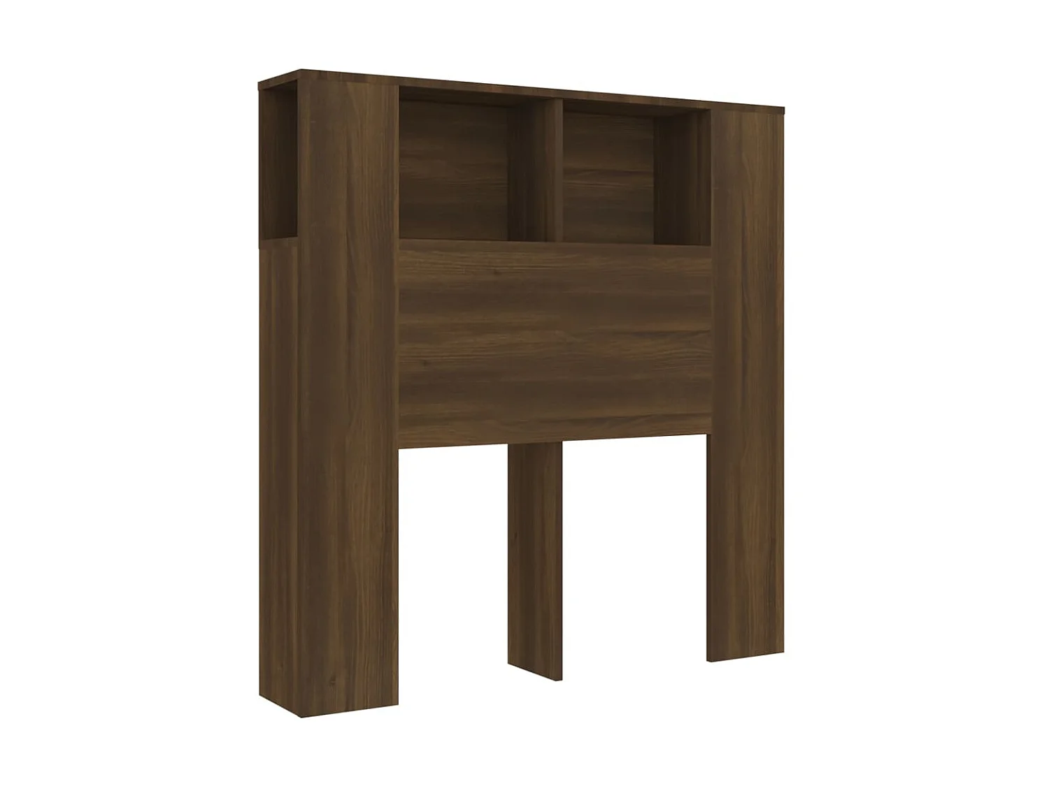 Armoire de tête de lit Chêne marron 100x18,5x104,5 cm POI99569 BonneVie Meuble