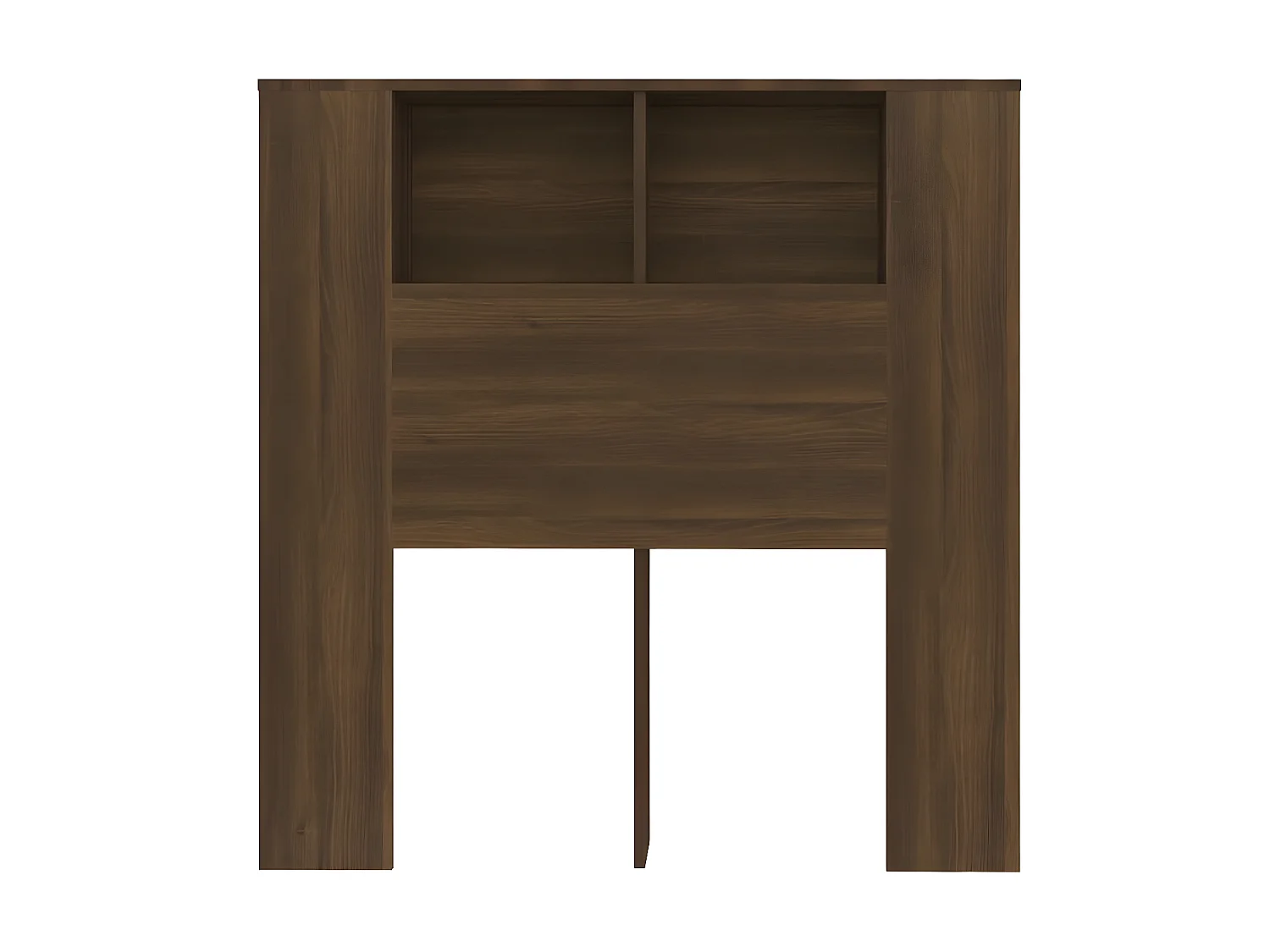 Armoire de tête de lit Chêne marron 100x18,5x104,5 cm POI99569 BonneVie Meuble